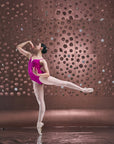 Claudia Dean Coco with Ballet Pink Leotard High Cut