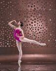 Claudia Dean Coco with Ballet Pink Leotard High Cut