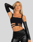 Cosi G Sleeves Faux Leather