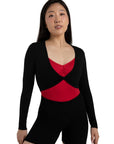 Capezio Cropped Pinch Sweater CK11001W -Harmonie