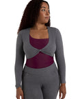 Capezio Cropped Pinch Sweater CK11001W -Harmonie