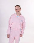 Claudia Dean Rosewater Zip Hoodie