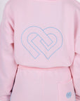Claudia Dean Rosewater Zip Hoodie