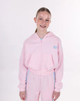 Claudia Dean Rosewater Zip Hoodie