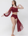 Studio 7 Kirra Lyrical Set Burgundy ASET02, CSET02