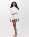 Studio 7 Performance Long Sleeve Crop Cpct02 /Apct02