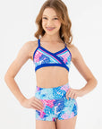Sylvia P Puzzling Crop Top