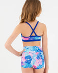 Sylvia P Puzzling Crop Top