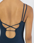 Energetiks Leonie Swirl Back Camisole Leotard Leotard IL219MY