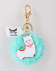 Mad Ally Pom Pom Keyrings