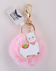 Mad Ally Pom Pom Keyrings