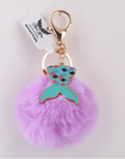 Mad Ally Pom Pom Keyrings