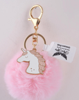 Mad Ally Pom Pom Keyrings