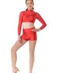 Studio 7 Down Town Long Sleeve Crop CHCT10/ADCT10