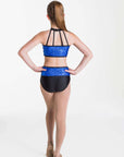 Studio 7 Bright Lights Halter Crop Top Chct09 / Adct09
