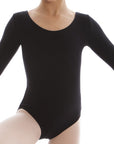 Energetiks Long Sleeve Scoop Leotard Children'S Cl03