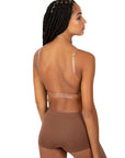 Capezio Deep Neck Clear Back Bra 3777T / 3777W