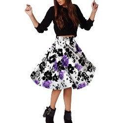 Vintage rock top and roll skirts