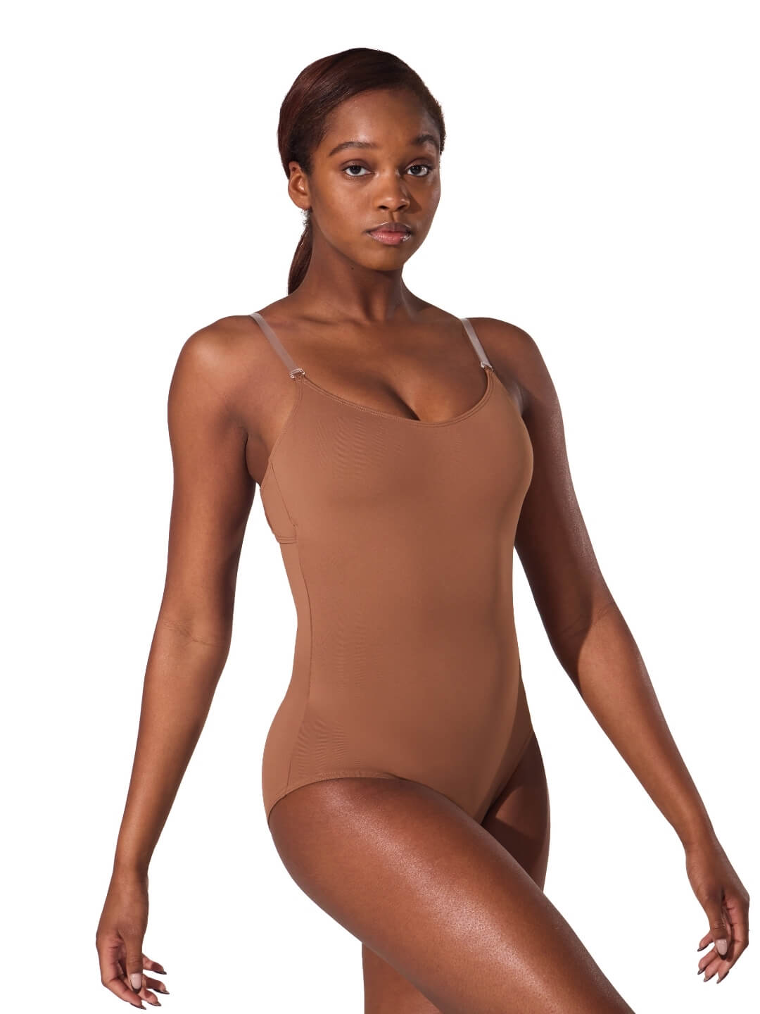 Capezio Camisole Leotard Under With Bratek 3565