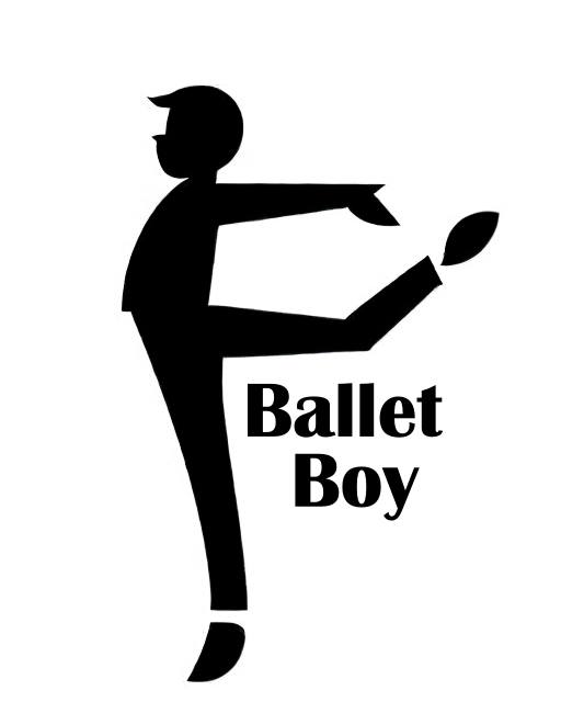 Ballet Boy Water Bottle