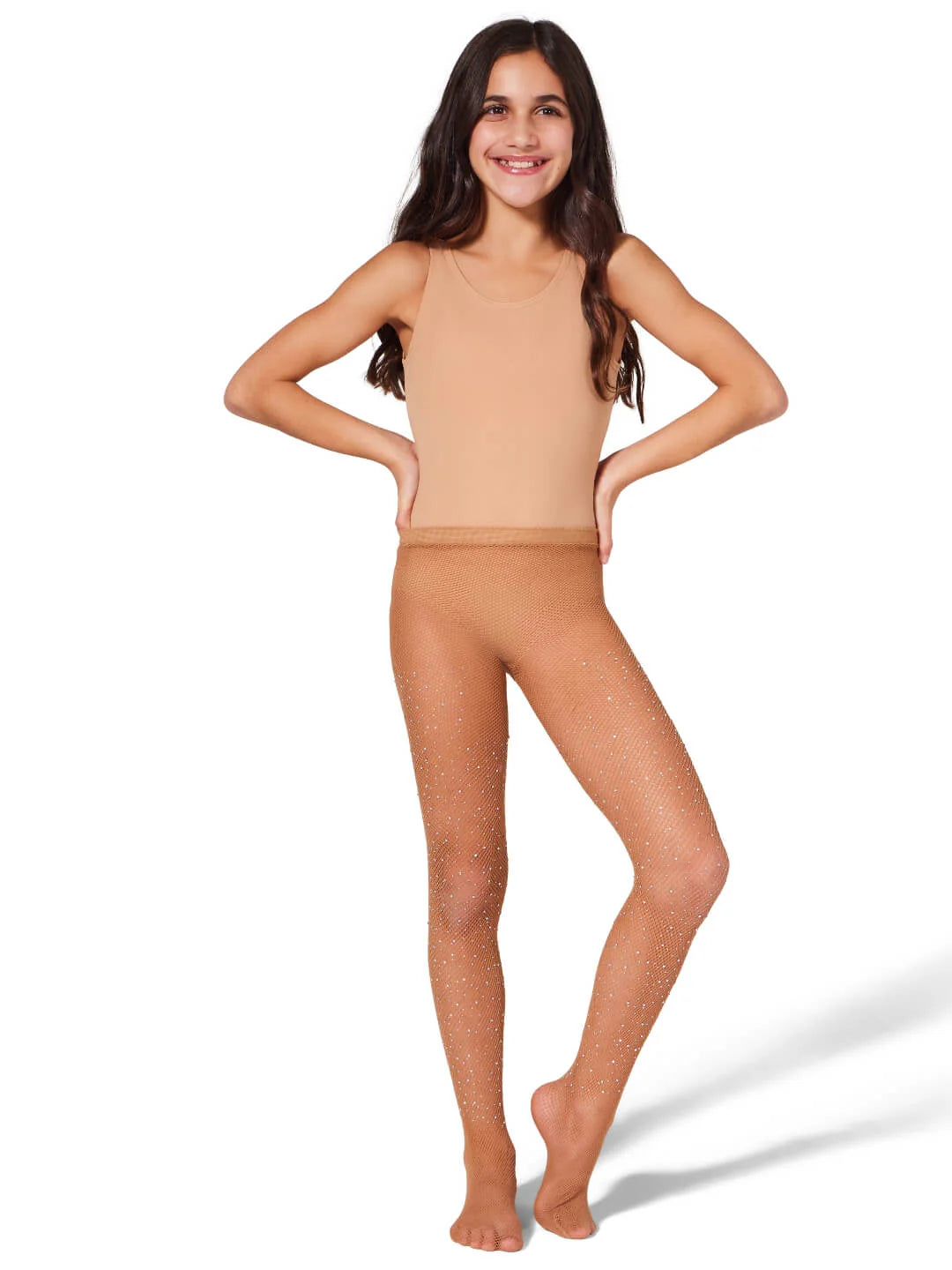 Capezio  All-Over Rhinestone Fishnet Tight 3505W /3505C