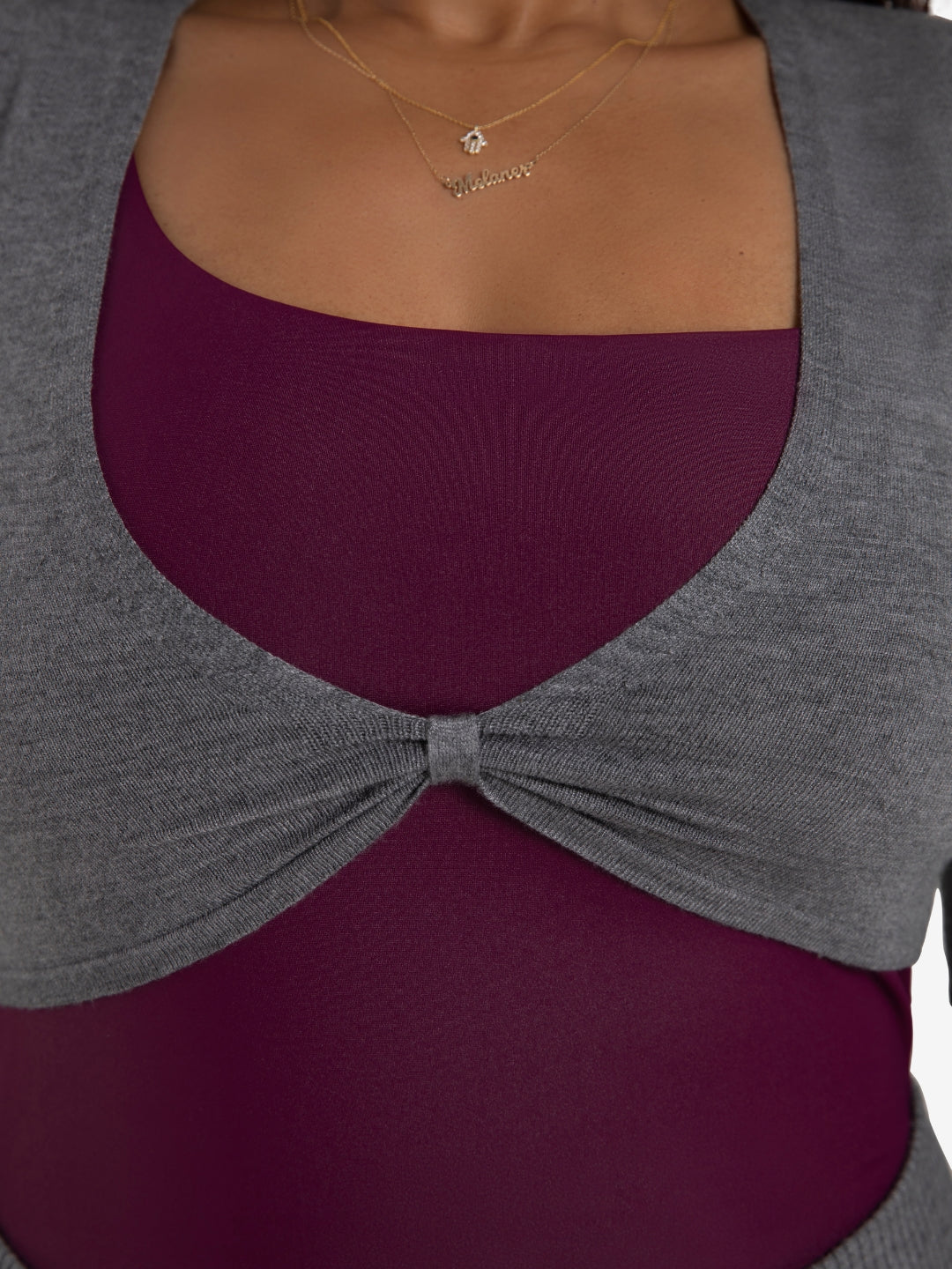 Capezio Cropped Pinch Sweater CK11001W -Harmonie