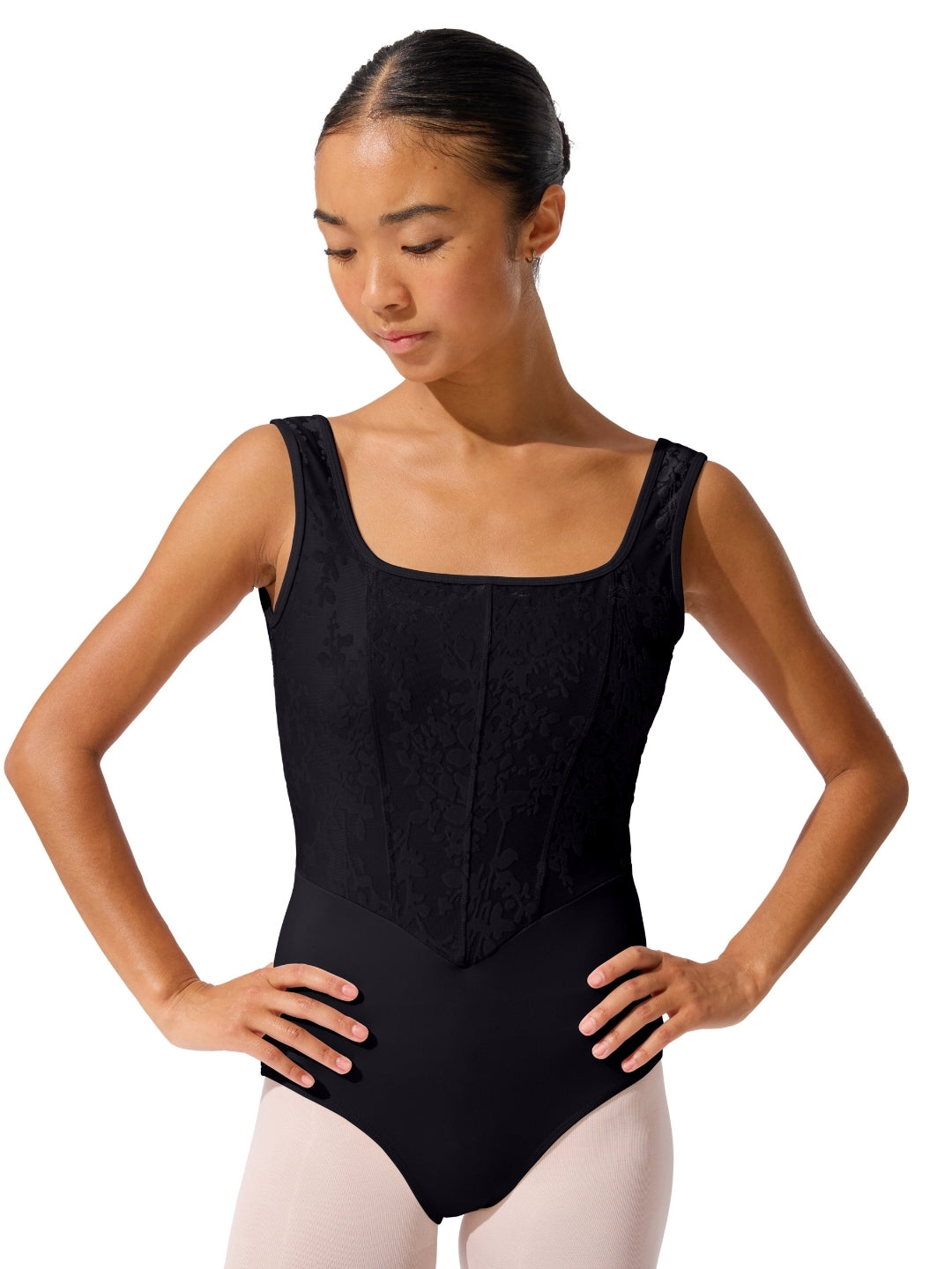 Capezio In Silhouette Cristobal Leotard 12702W