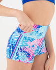 Sylvia P Puzzling Hi-Waist Short