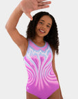 Sylvia P Mermaid Splash Leotard