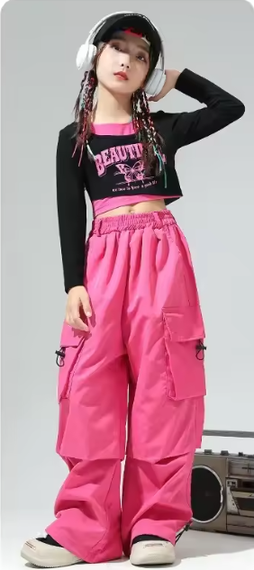 J G Long Sleeve Hip Hop Top