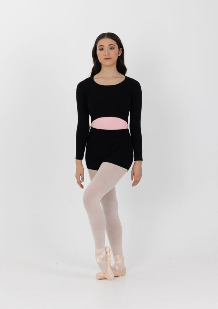 Studio 7 Ribbed Warm Up Shorts CWS02 / AWS02