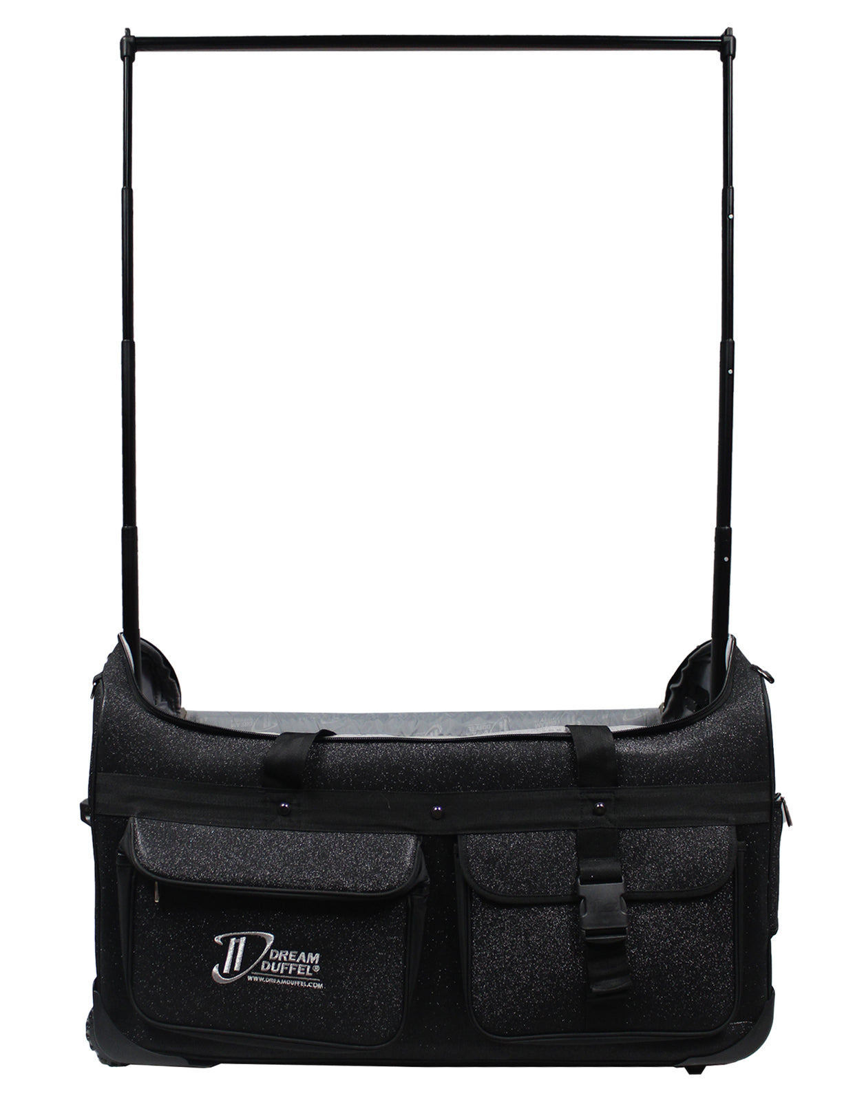 Dream Duffel Small Black Sparkles Package