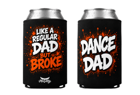 Mad Ally Dance Dad Stubbie Holder