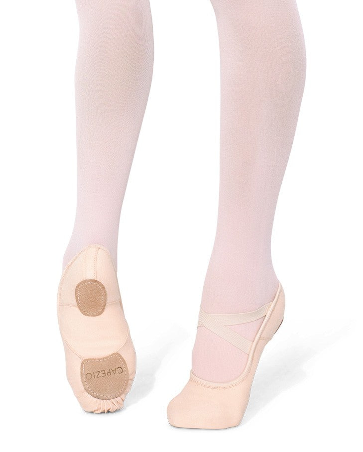 Capezio Hanami Light Pink Stretch Canvas Child Ballet Shoe 2037C