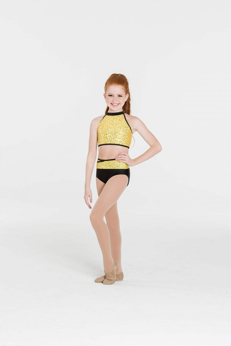 Studio 7 Bright Lights Halter Crop Top Chct09 / Adct09