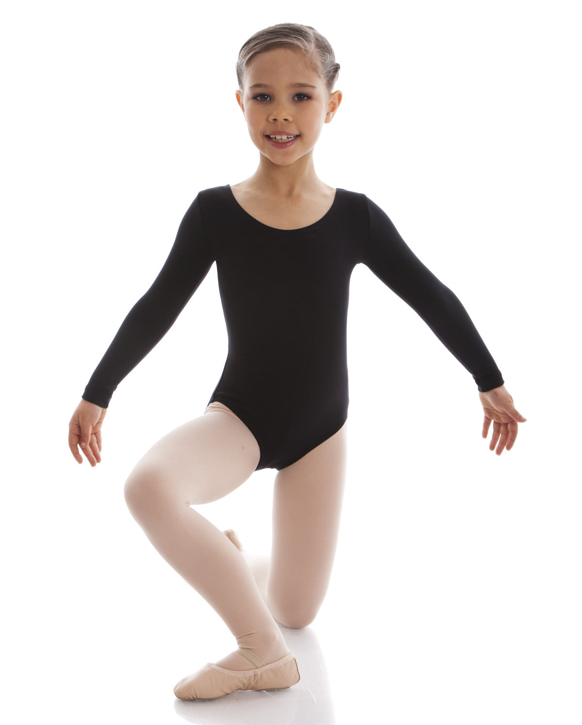 Energetiks Long Sleeve Scoop Leotard Children&#39;S Cl03