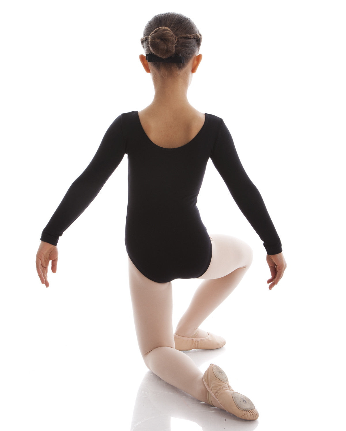 Energetiks Long Sleeve Scoop Leotard Children&#39;S Cl03