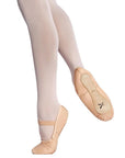 U209W Clara ballet shoe slipper adult single strap full sole