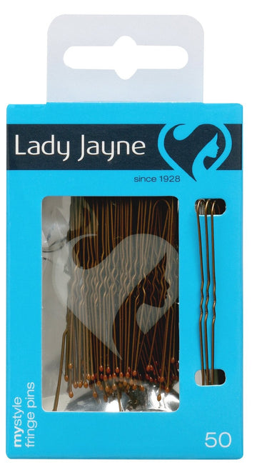 Lady Jayne Bun Fringe Pins 5Cm X50 Hbp03