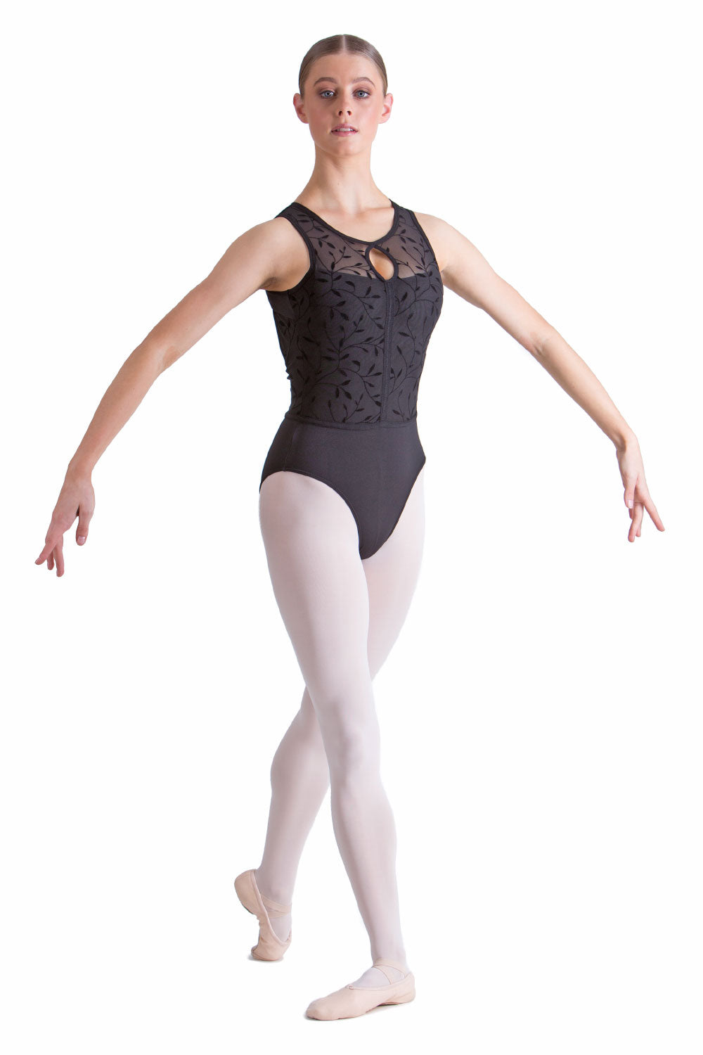 Studio 7 Chloe Mesh Detail Leotard Tcl06 / Tal06