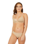 Capezio Deep Neck Clear Back Bra  3777T / 3777W