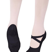 Capezio Hanami Stretch Canvas Adult Black Ballet Shoe 2037W