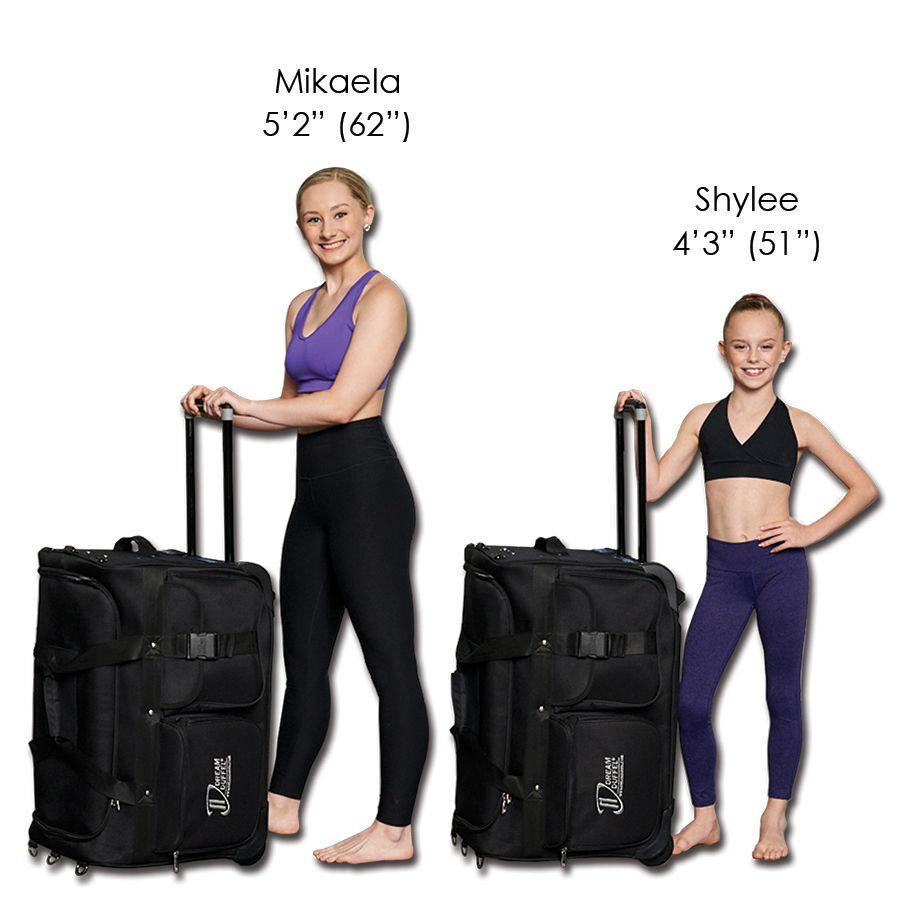 PICK UP ONLY -Dream Duffel Medium Black Dance Bag -  PRE ORDER